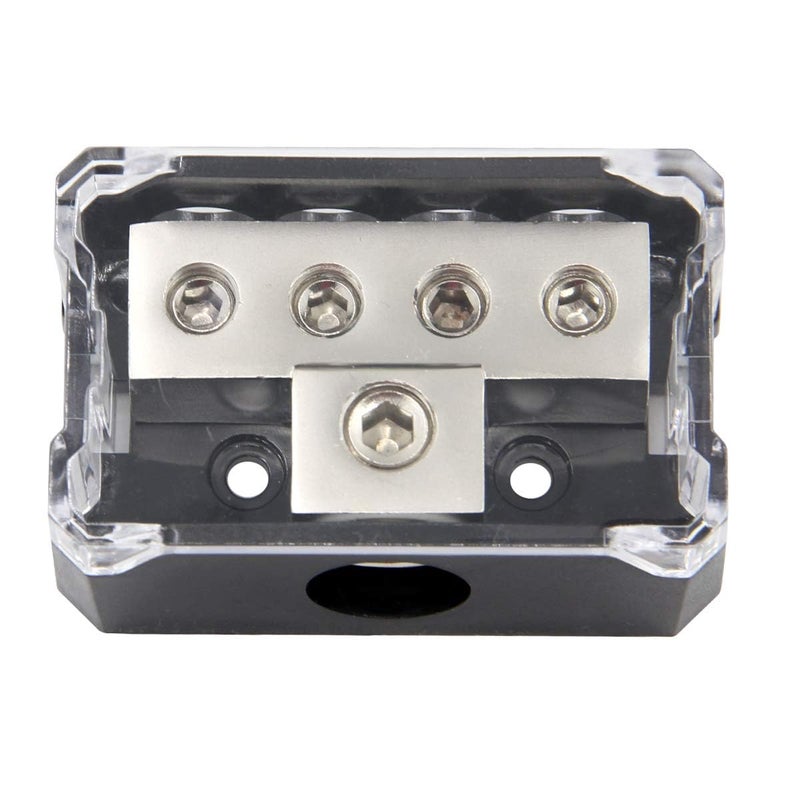ZOOKOTO 1/0 Gauge in to 4 Gauge Out Power Distribution Block Platinum Series(4 Way) - Image 2